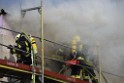 Dachstuhlbrand Koeln Poll Geislarerstr P250